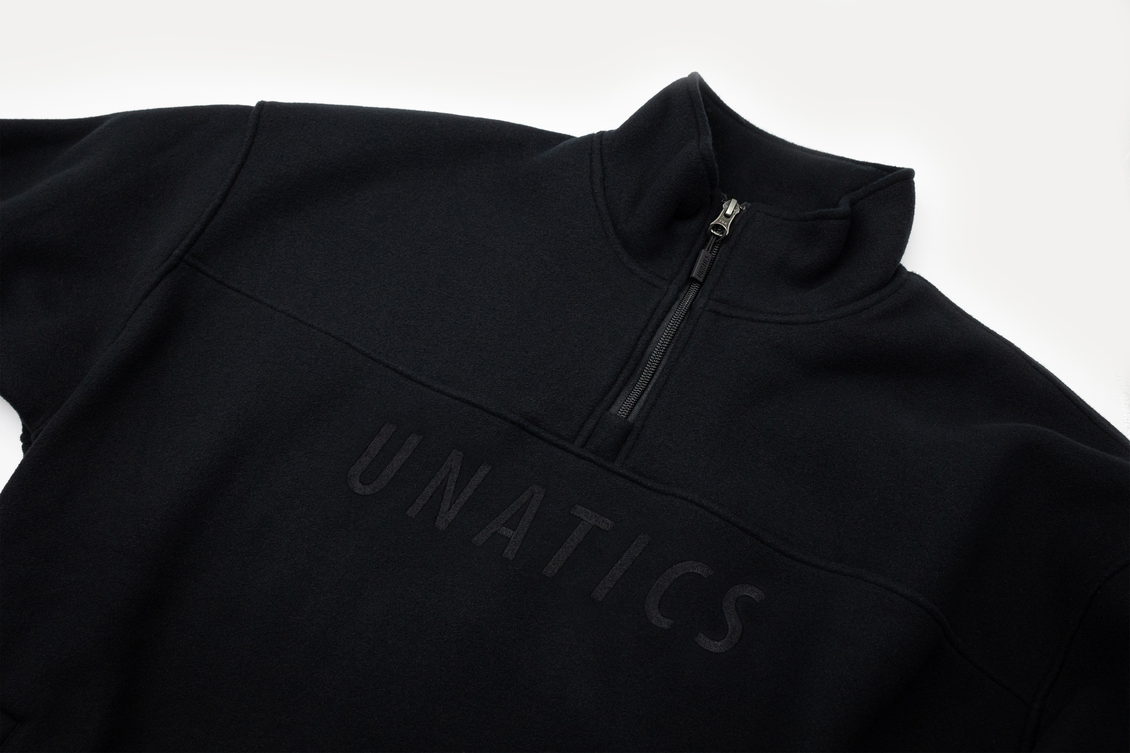 Halfzip Fleece 'Night shift' black