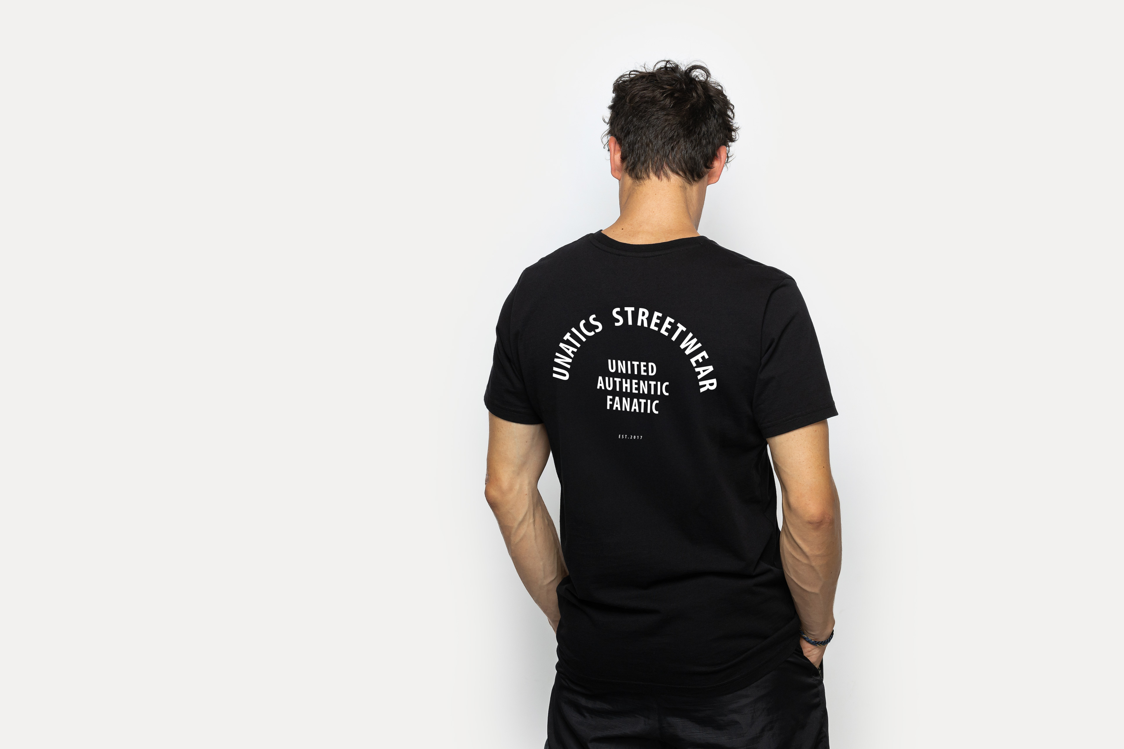 T-Shirt 'Streetwear Backprint' black