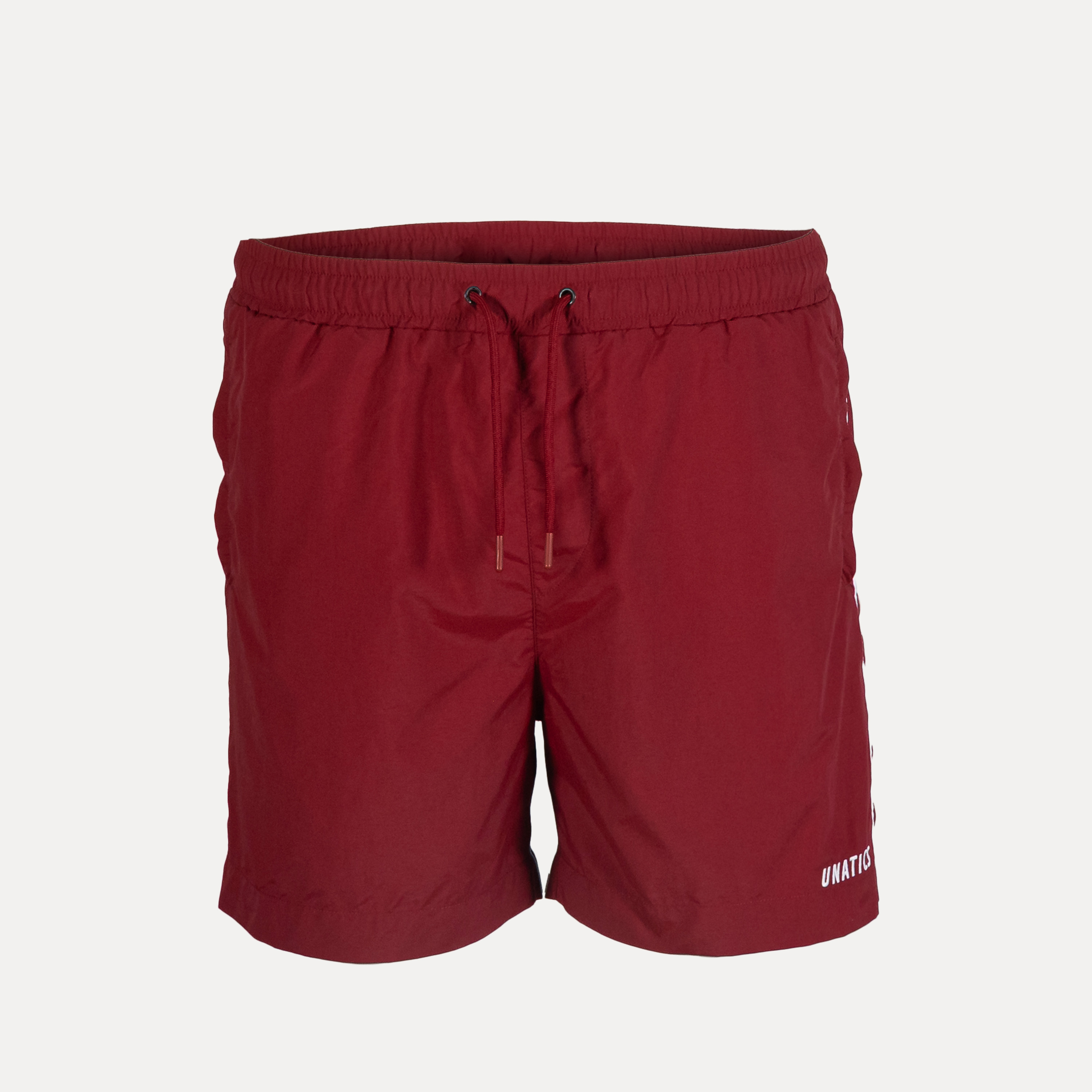Short 'Retro Line' burgundy