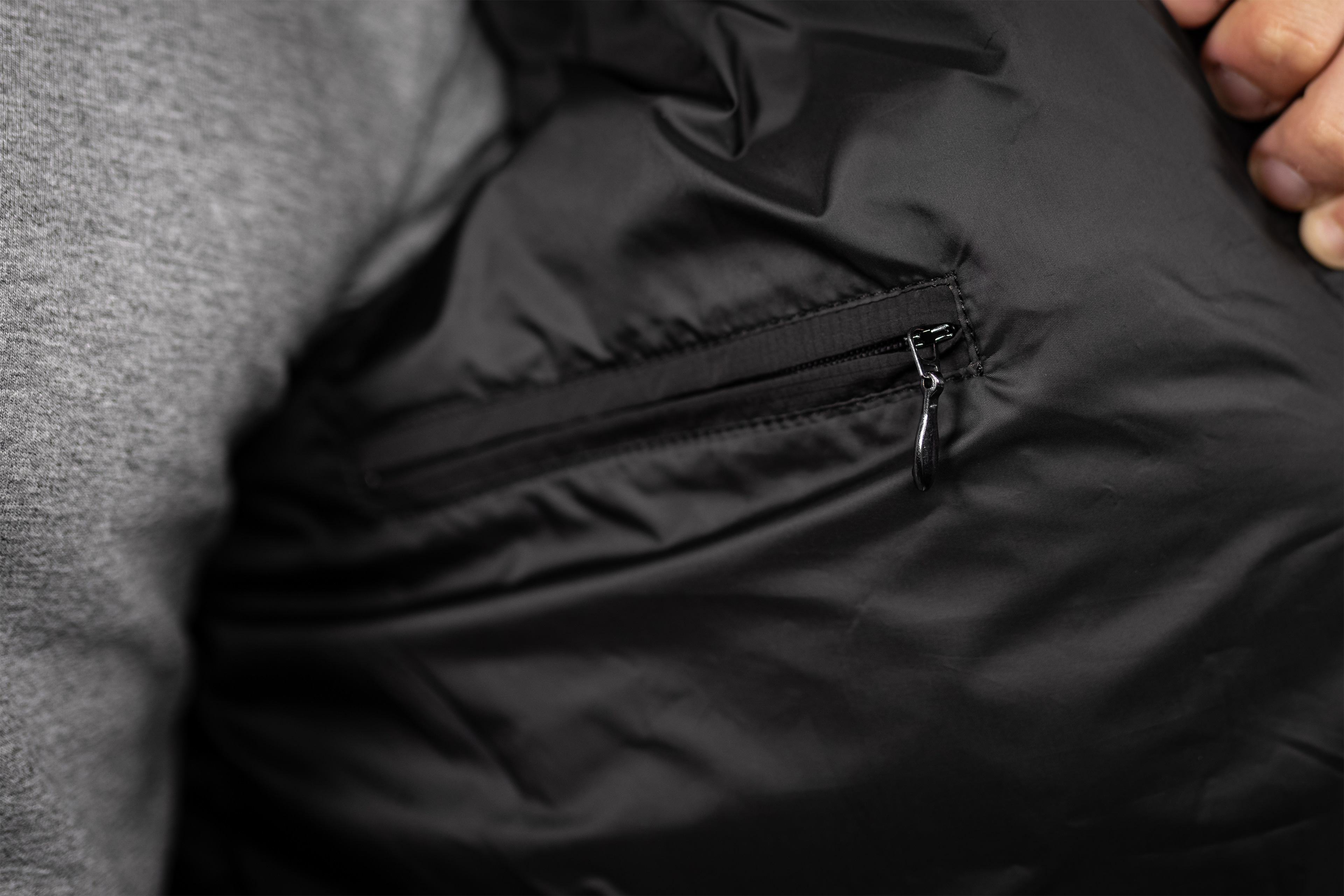 Puffer Jacket 'Italic' black
