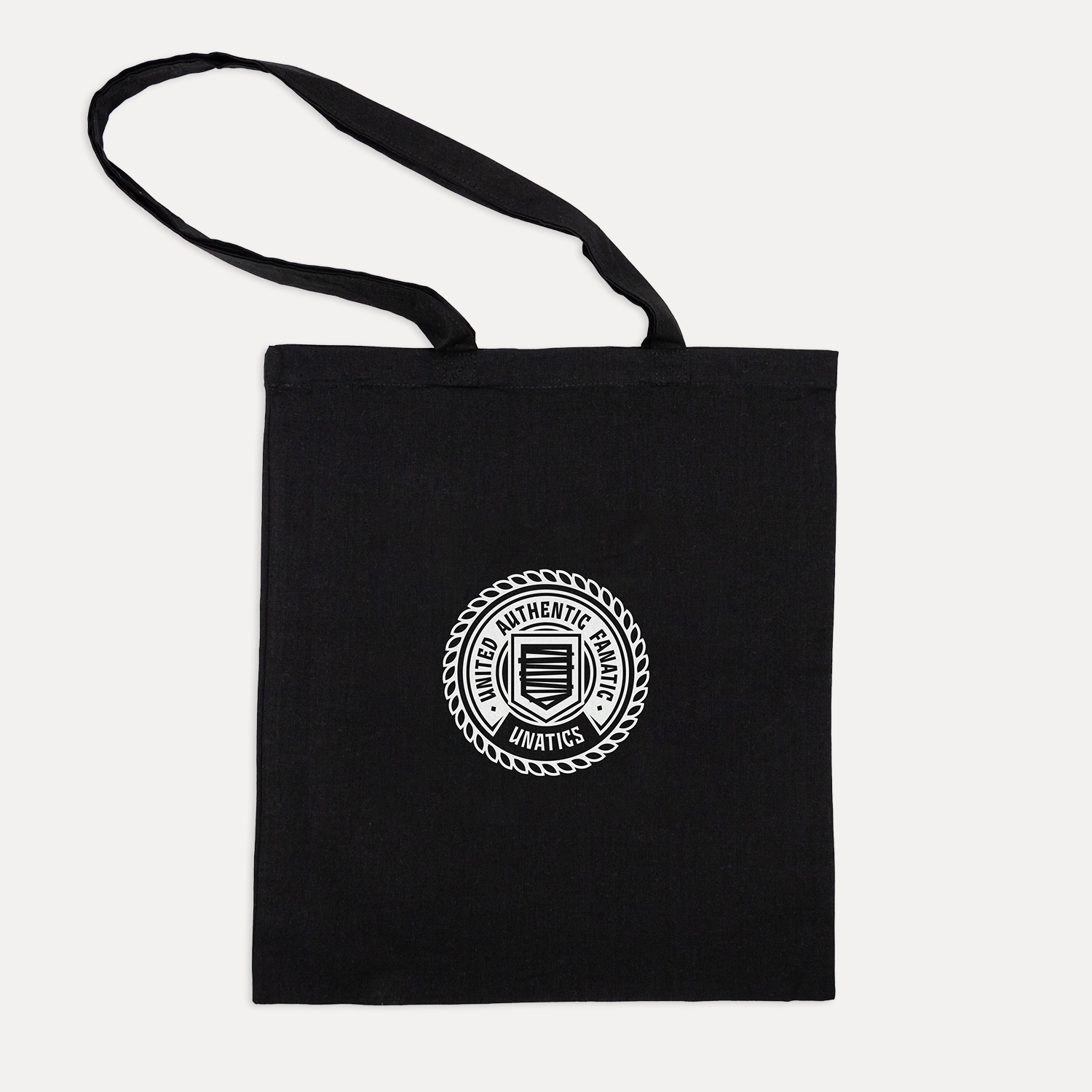Jutebeutel 'Emblem' black