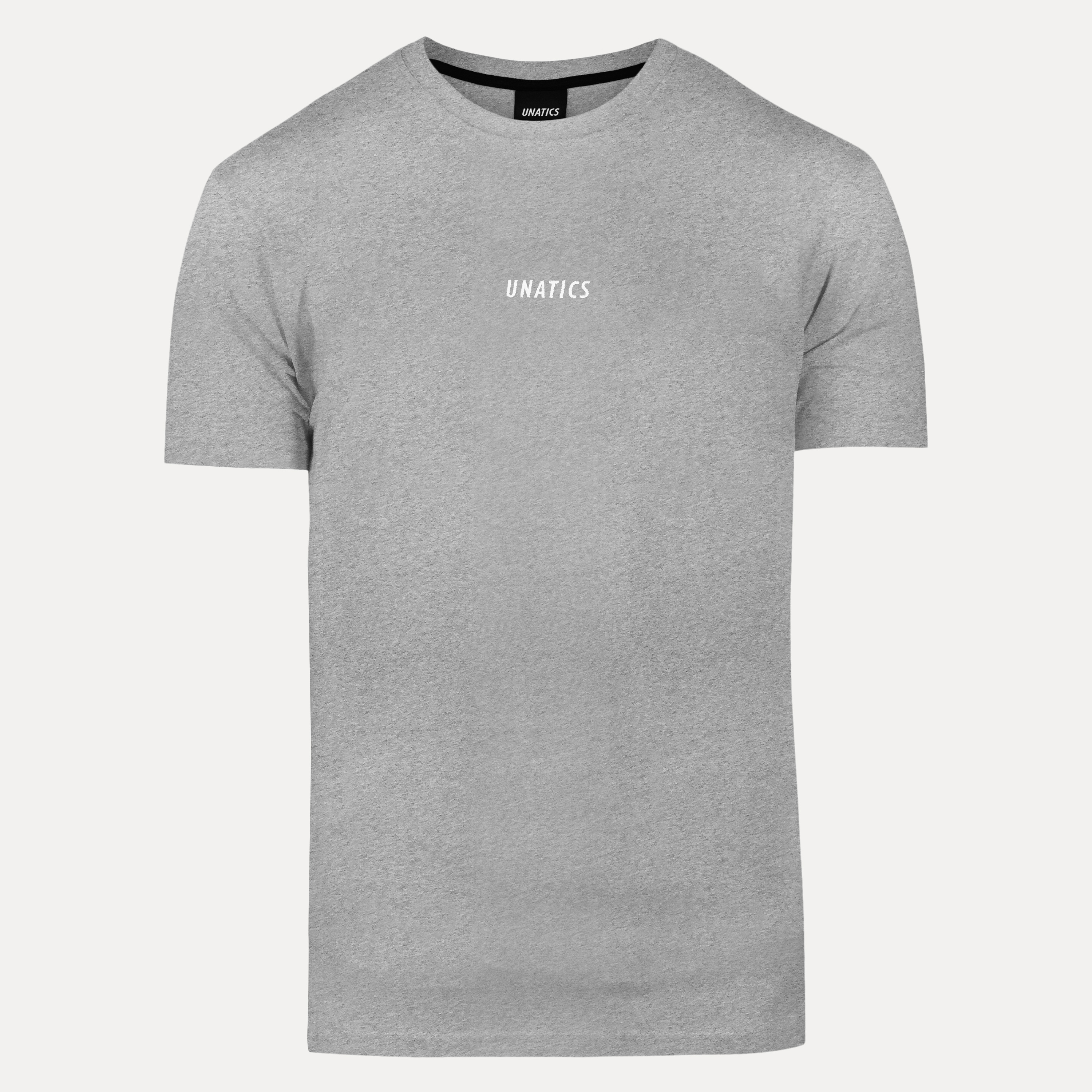T-Shirt 'Emblem Backprint' grey white