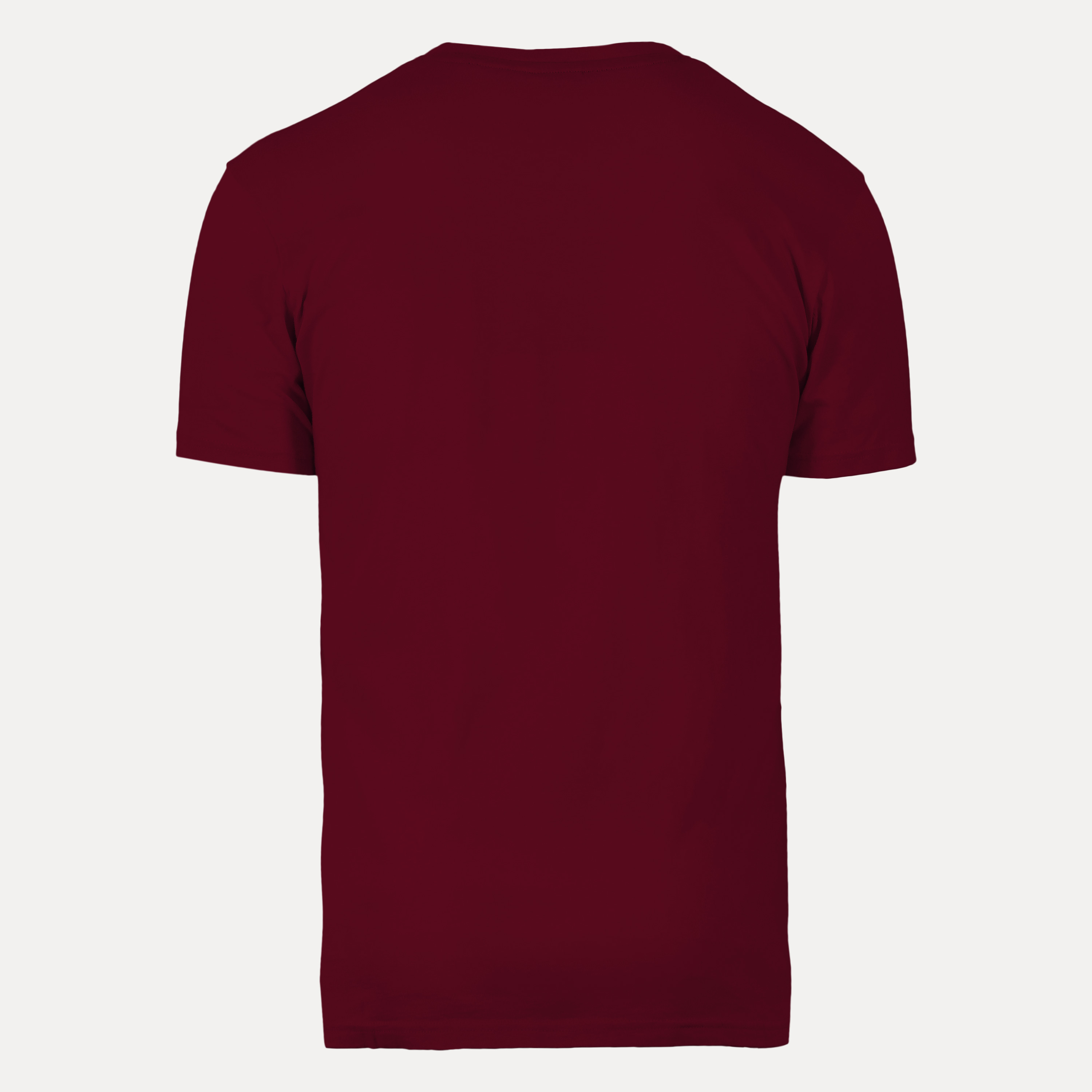 T-Shirt 'Two-lines' burgundy