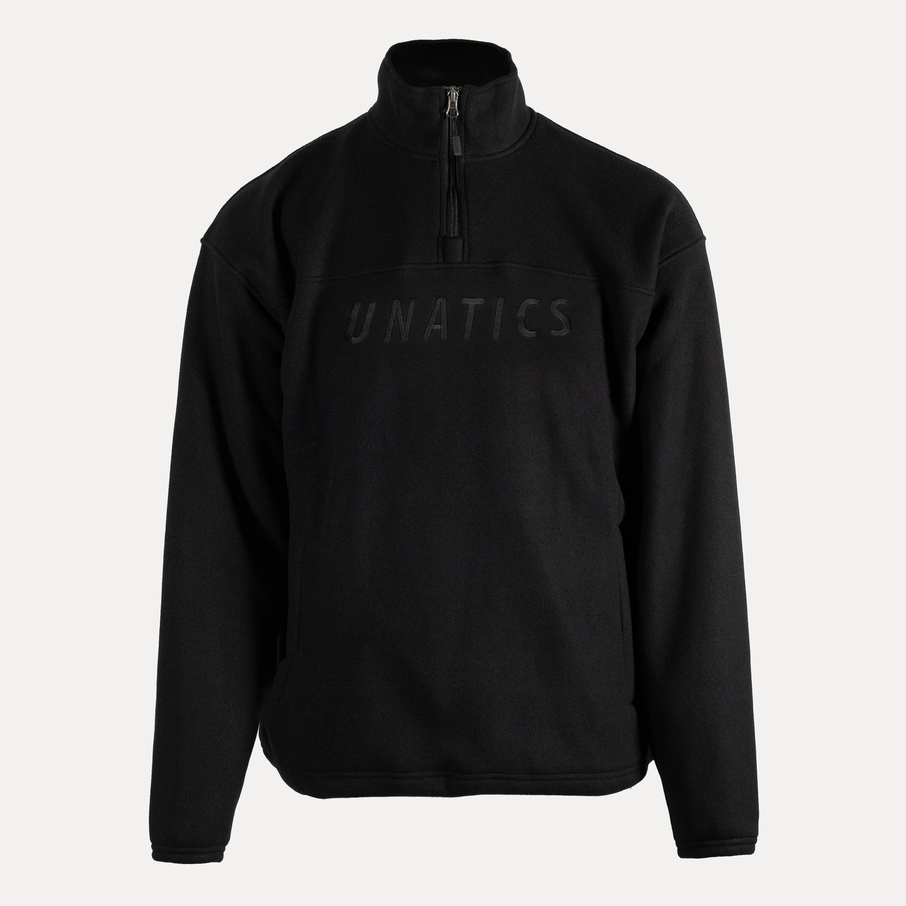 Halfzip Fleece 'Night shift' black