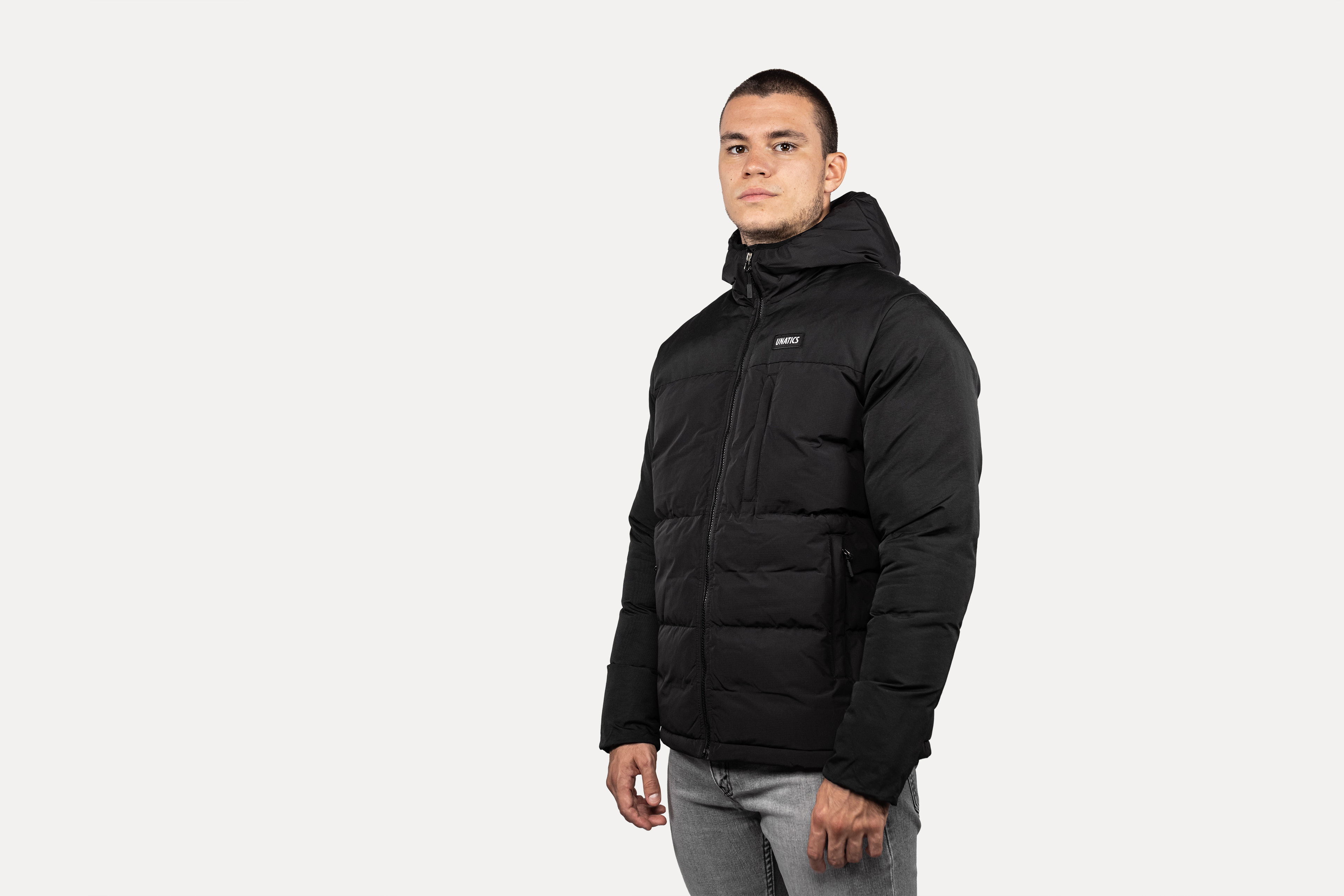 Puffer Jacket 'Italic' black