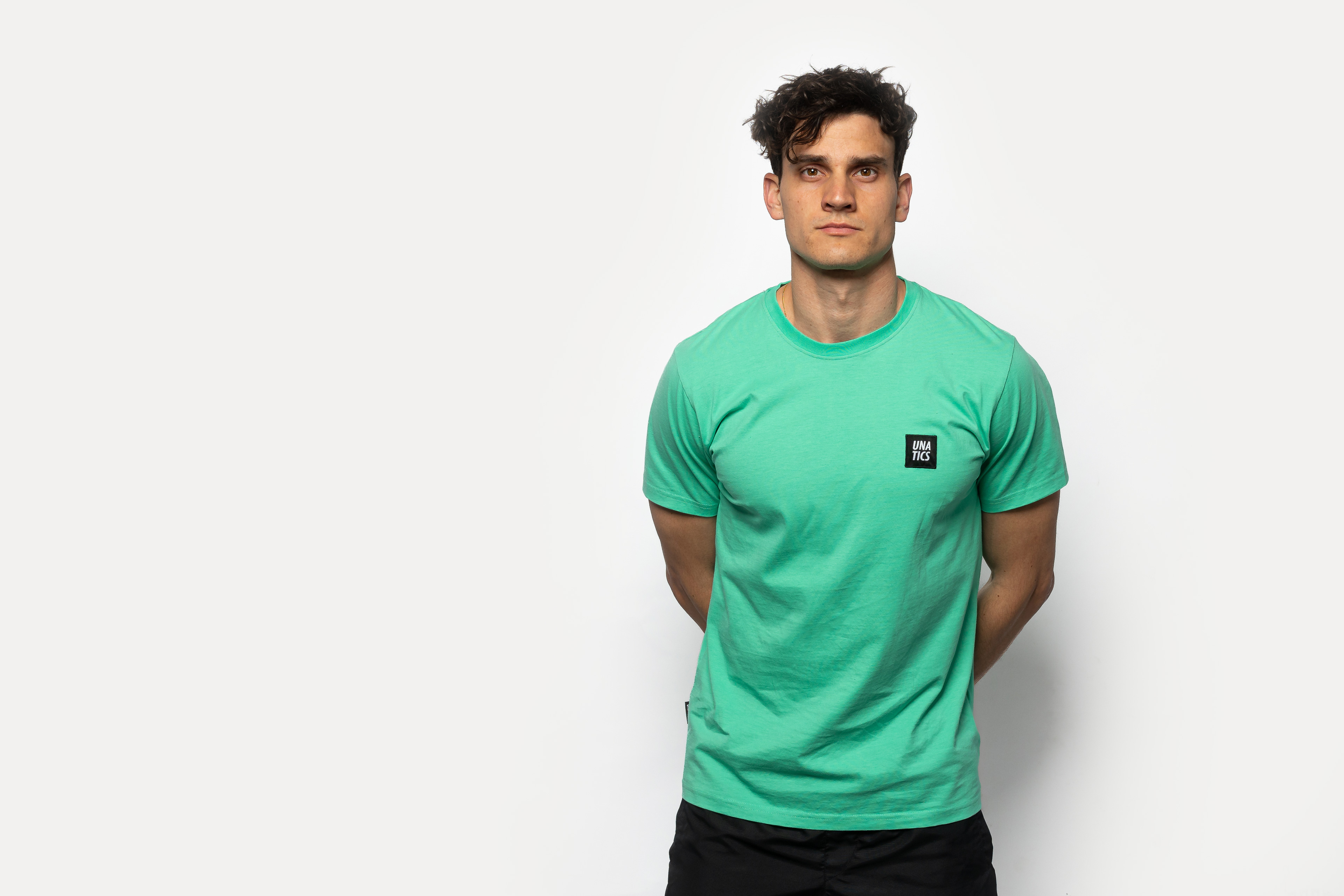 T-Shirt 'Brand Label' mint