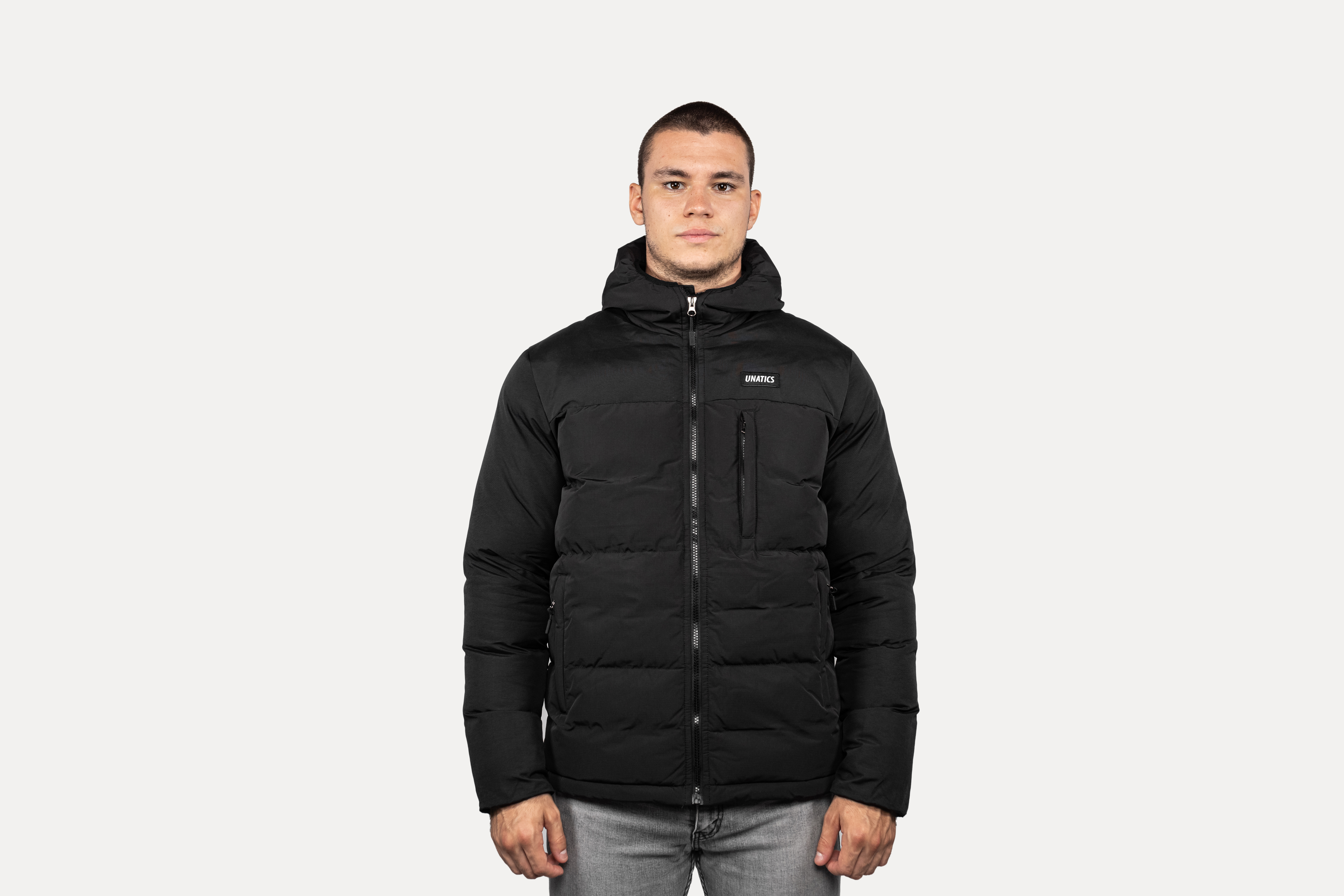 Puffer Jacket 'Italic' black