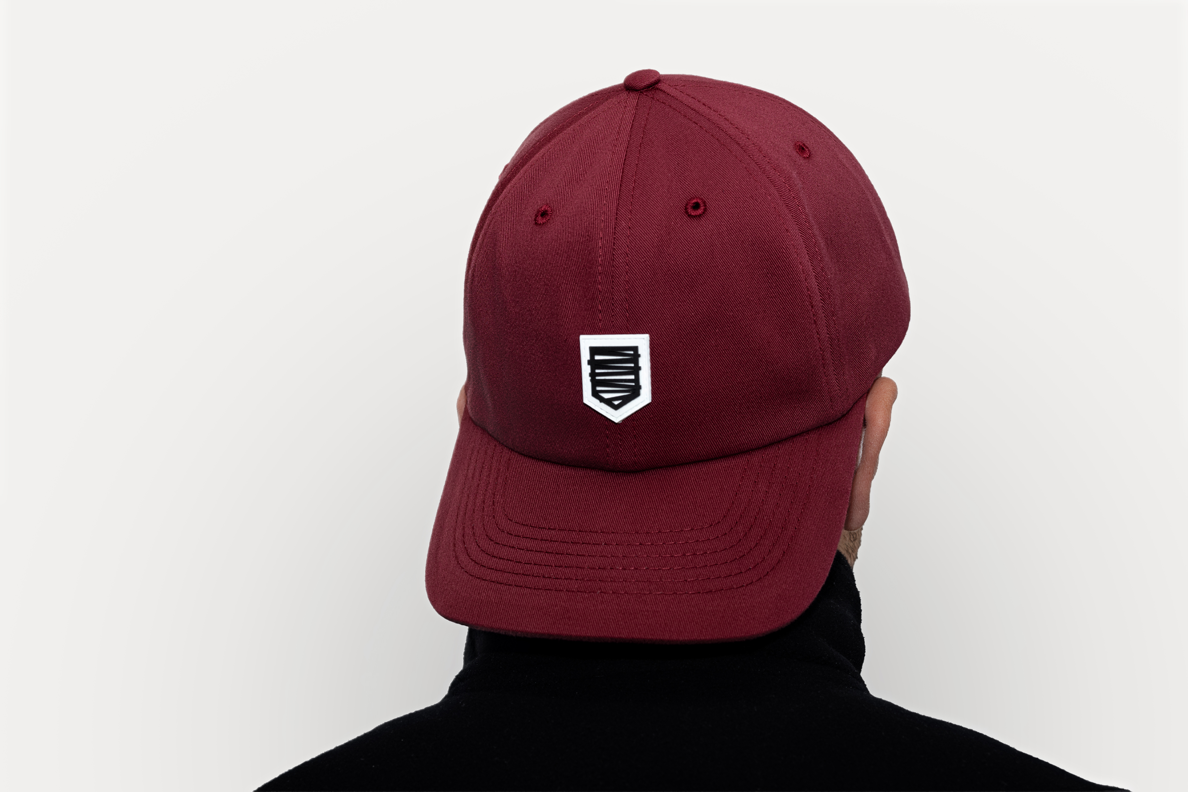 Cap 'Logo' burgundy