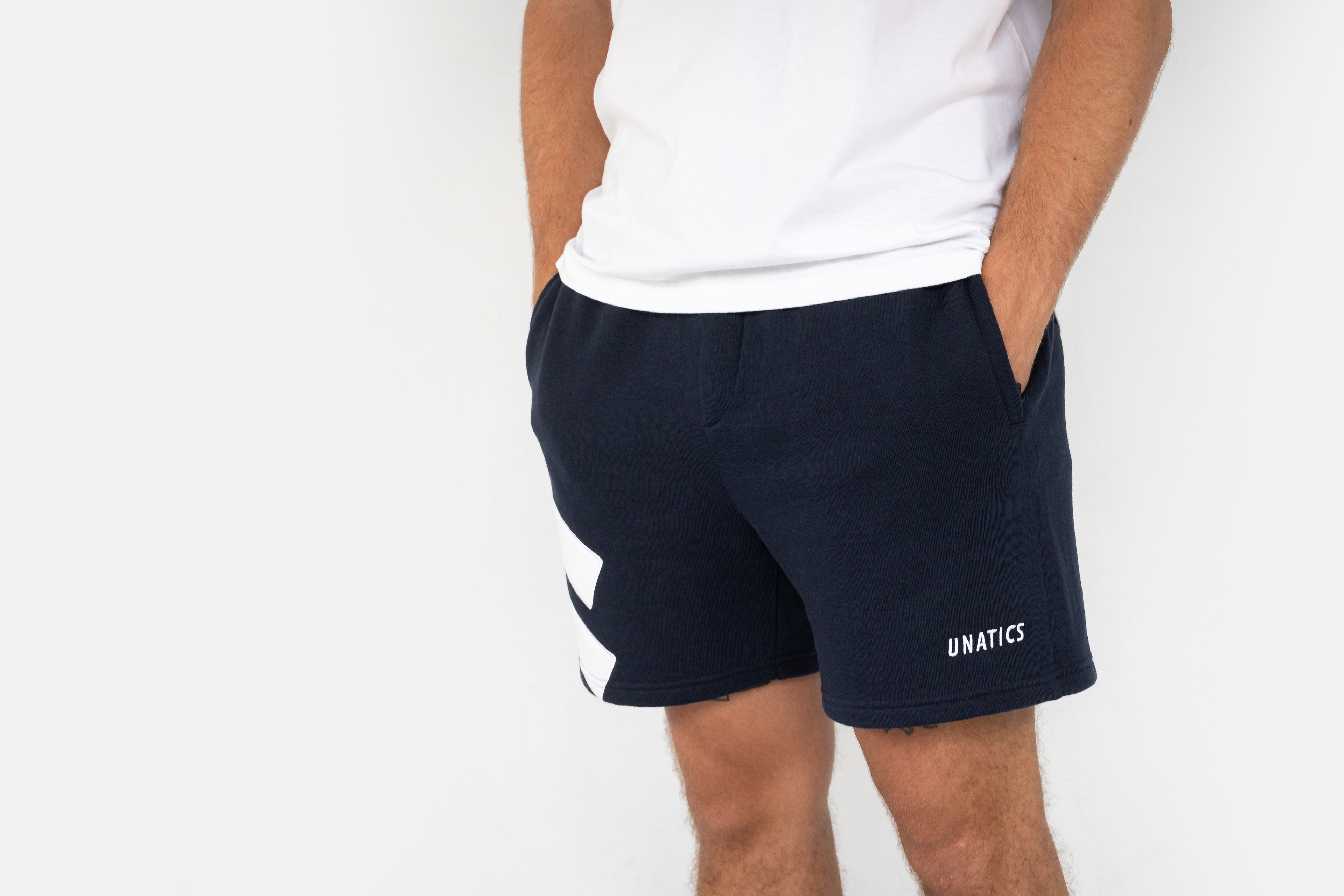 Short 'Angle Bars' navy