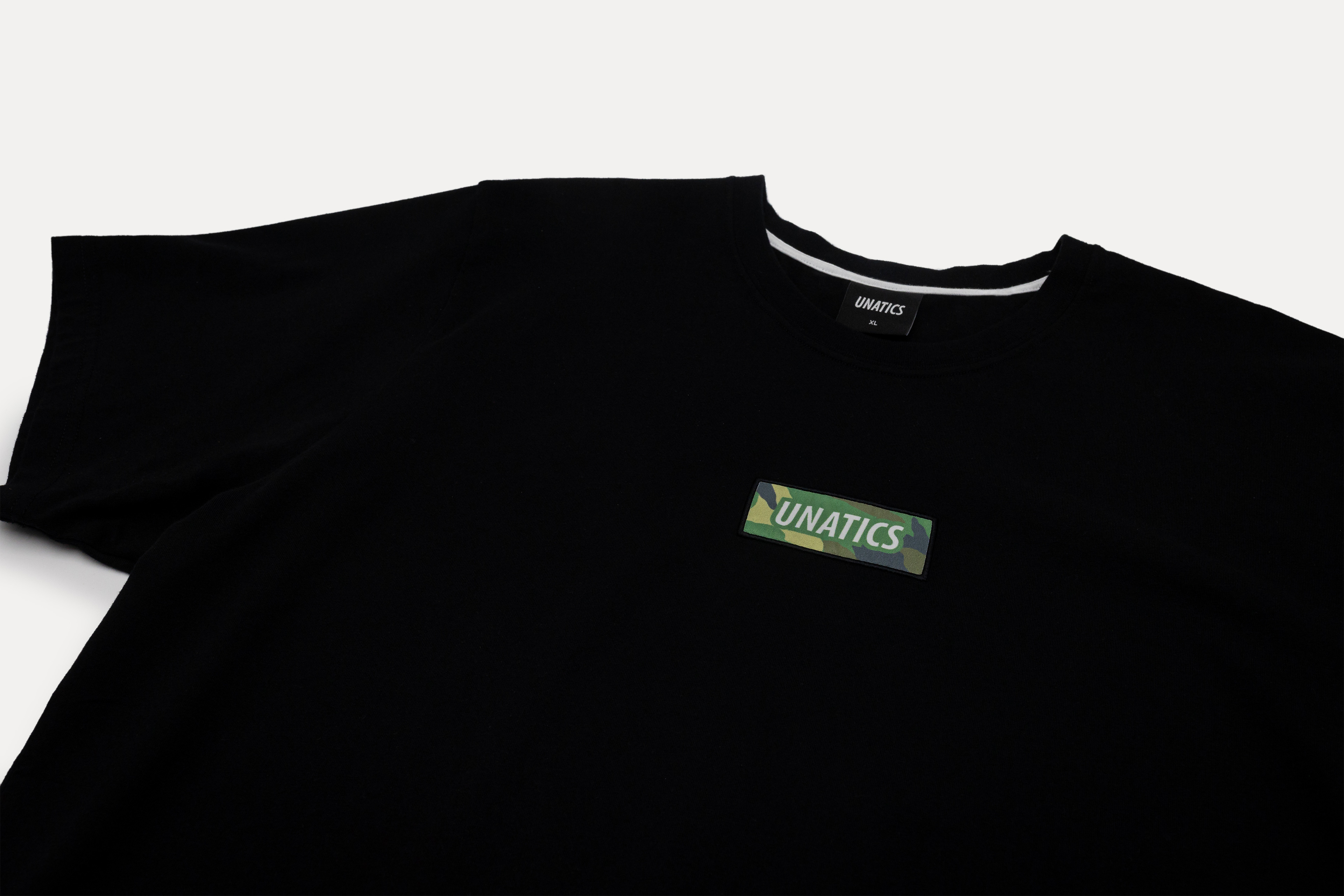 T-Shirt 'Camo' black