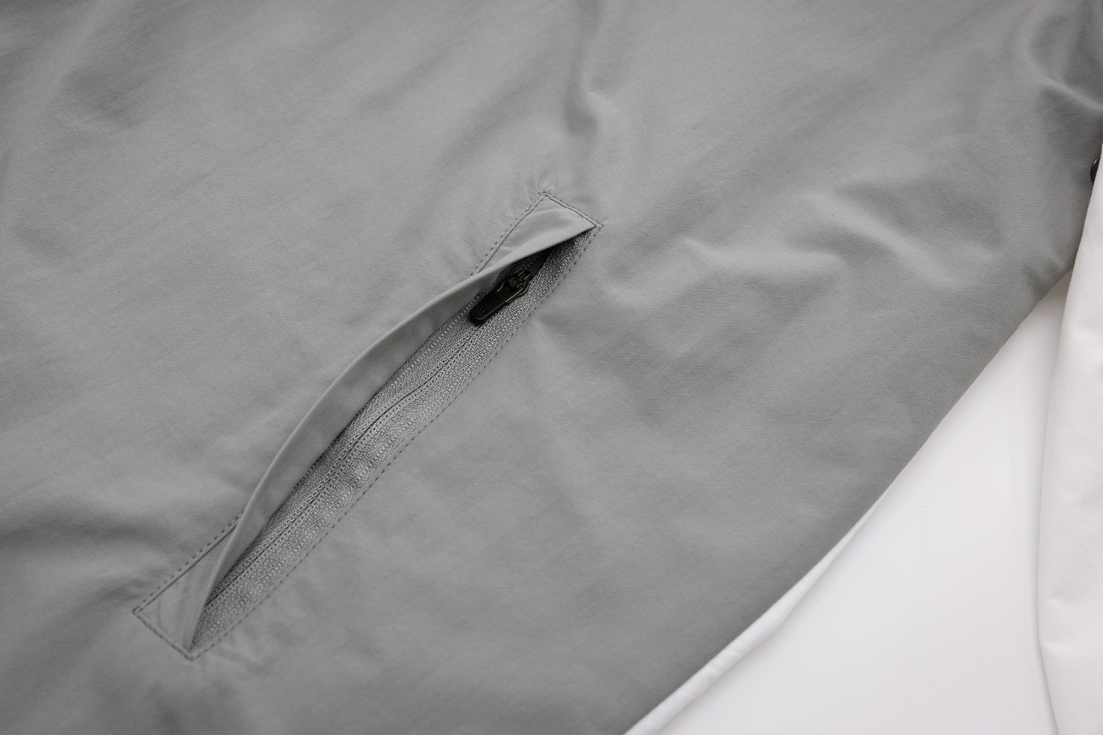 Windrunner Tracktop 'Colorblock' white grey