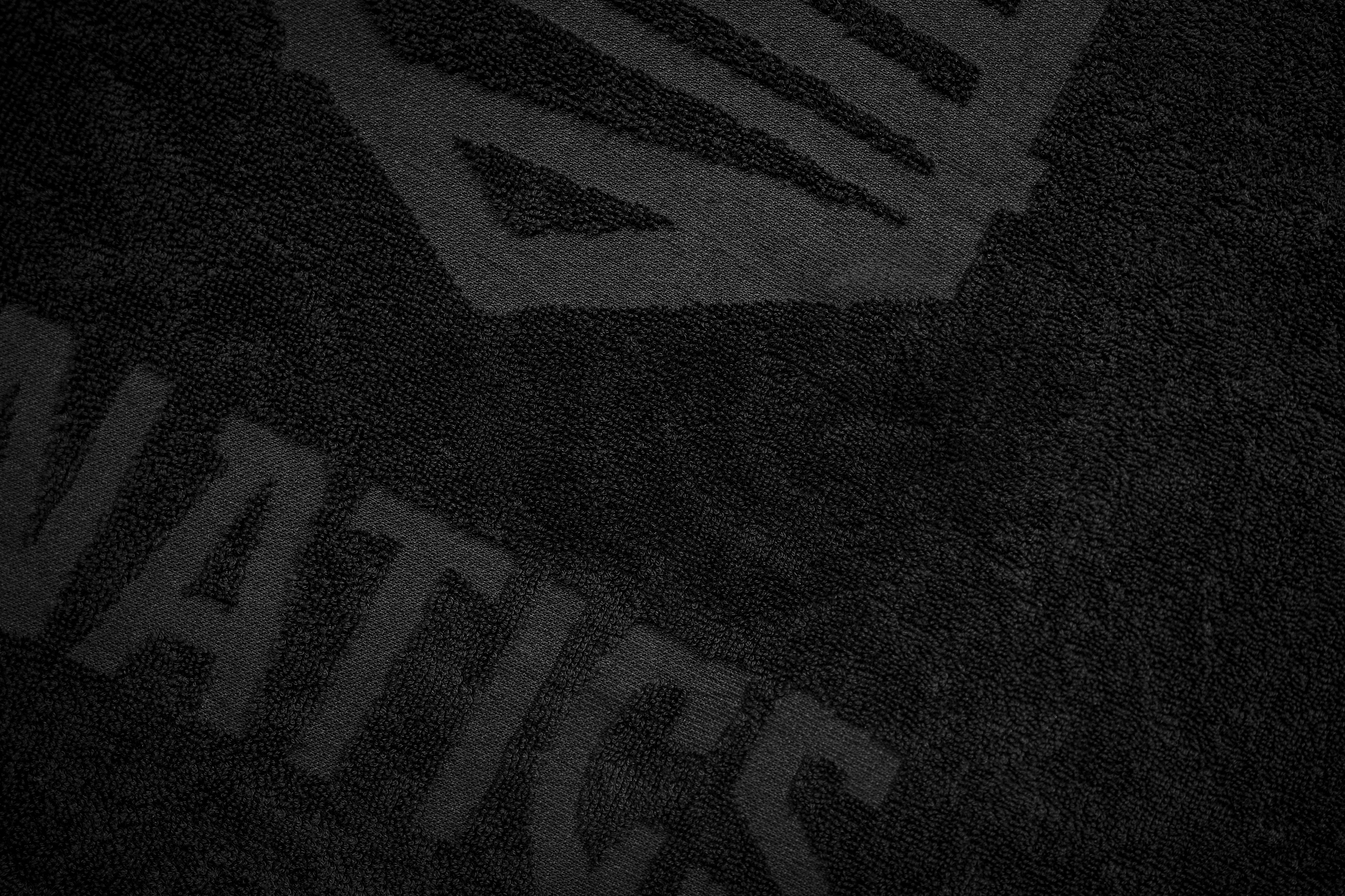 Strandtuch 'Logo' black
