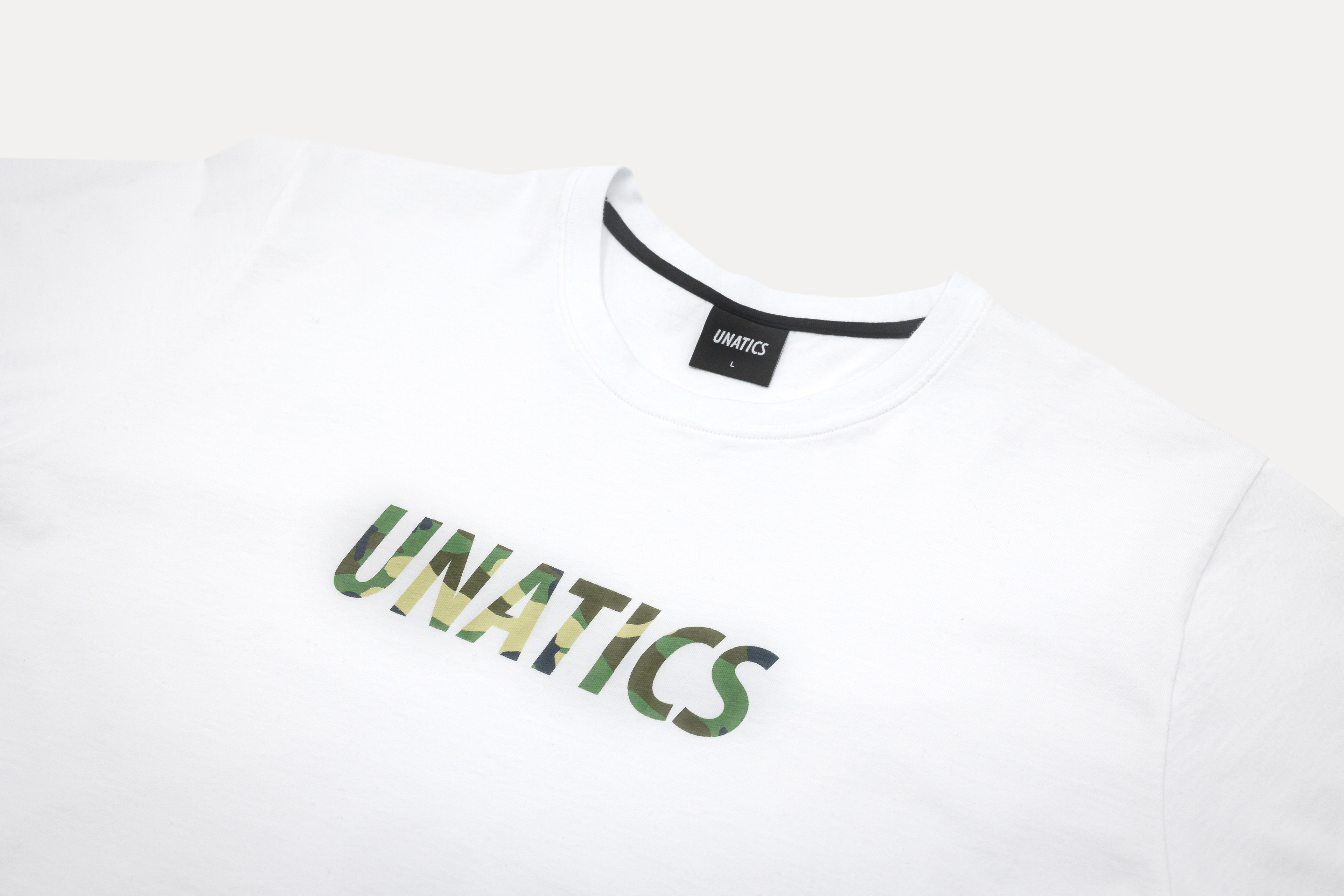 T-Shirt 'Camo' white