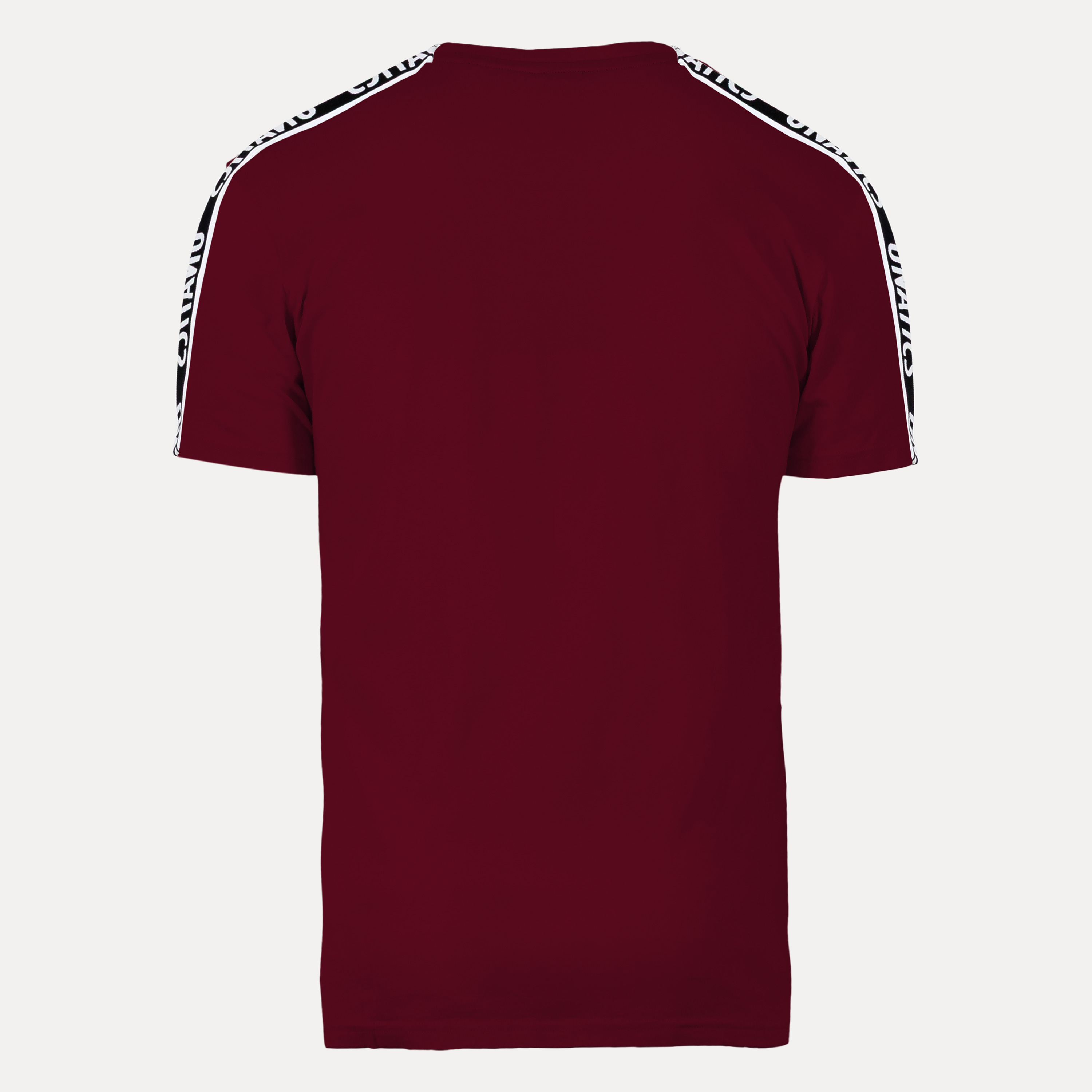 T-Shirt 'Taping' burgundy
