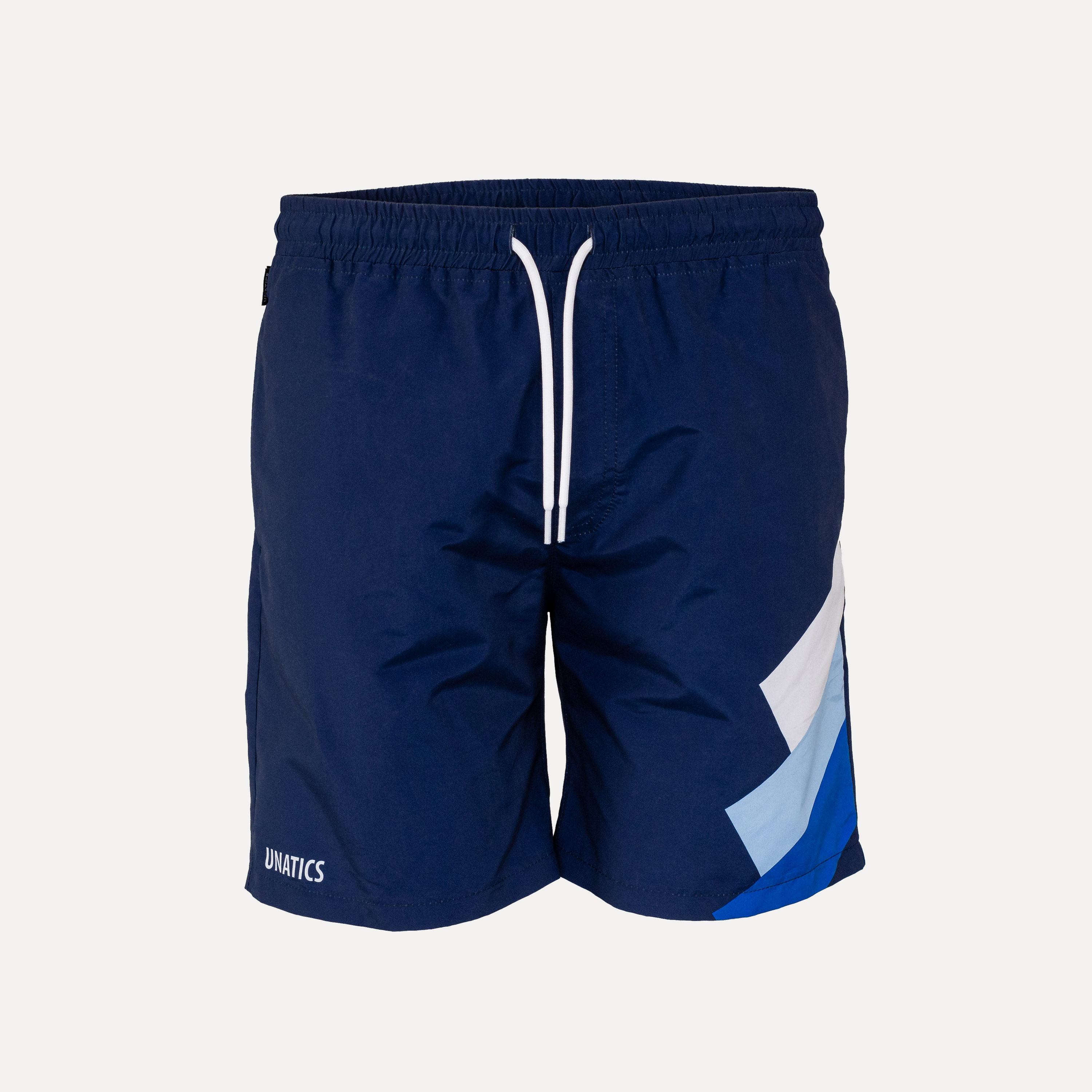 Badeshort 'Angle Bars' navy