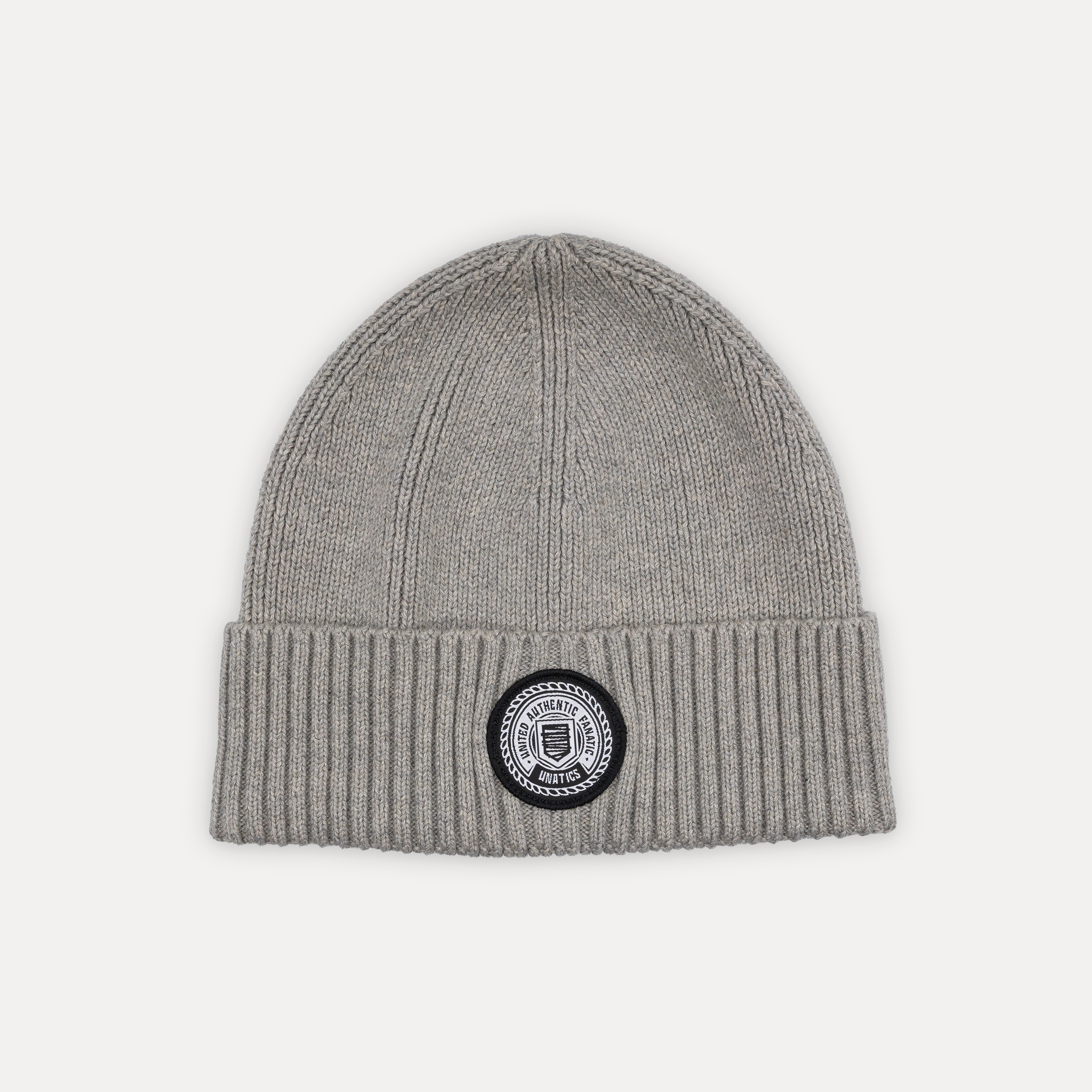 Beanie 'Emblem' light grey