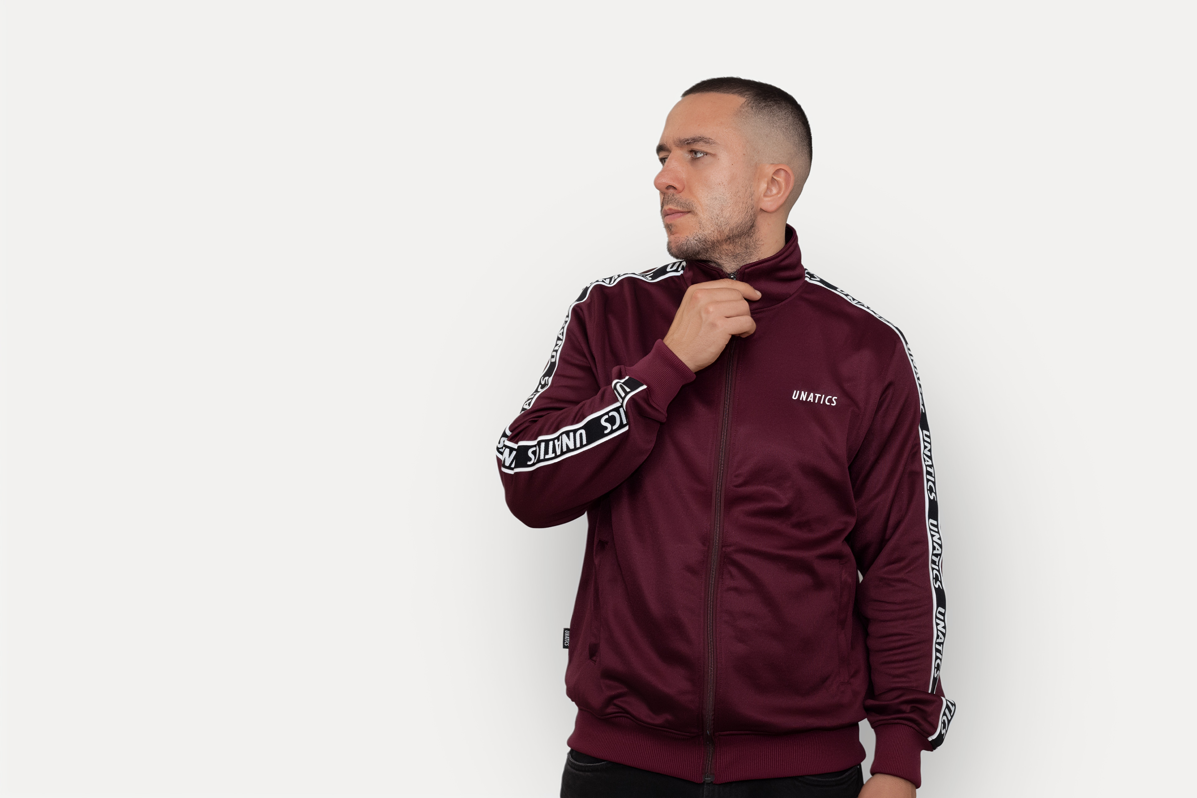 Tracktop 'Taping Unatics' burgundy