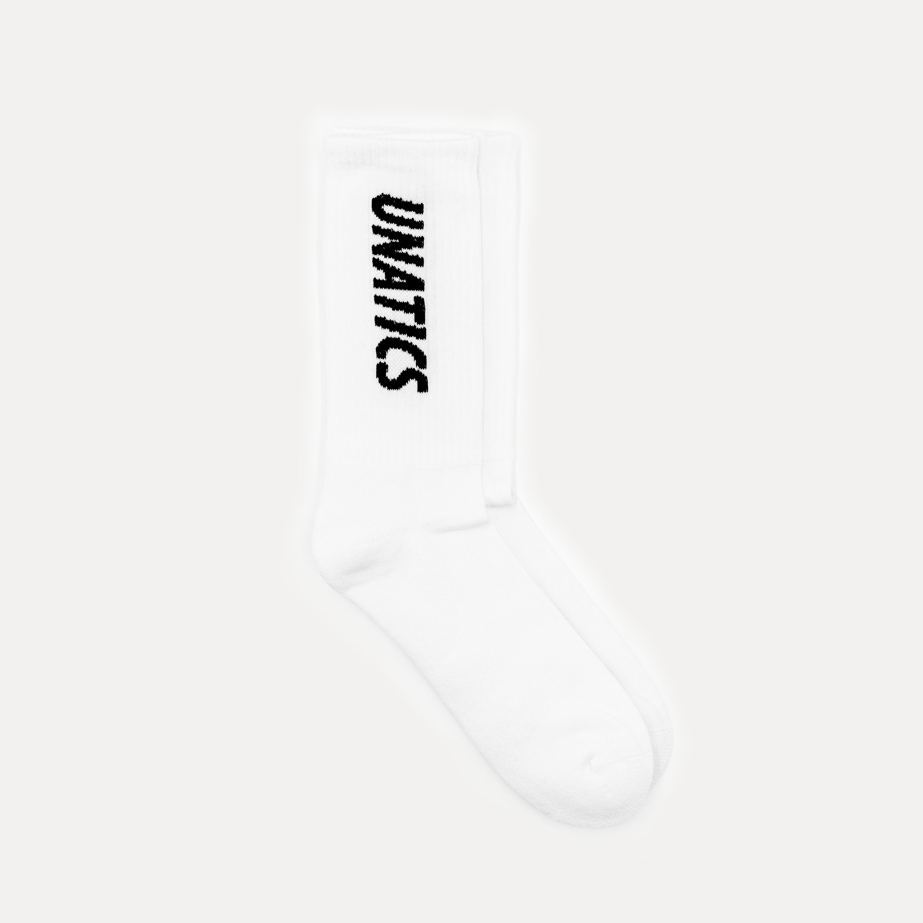 Socken 'Italic' white