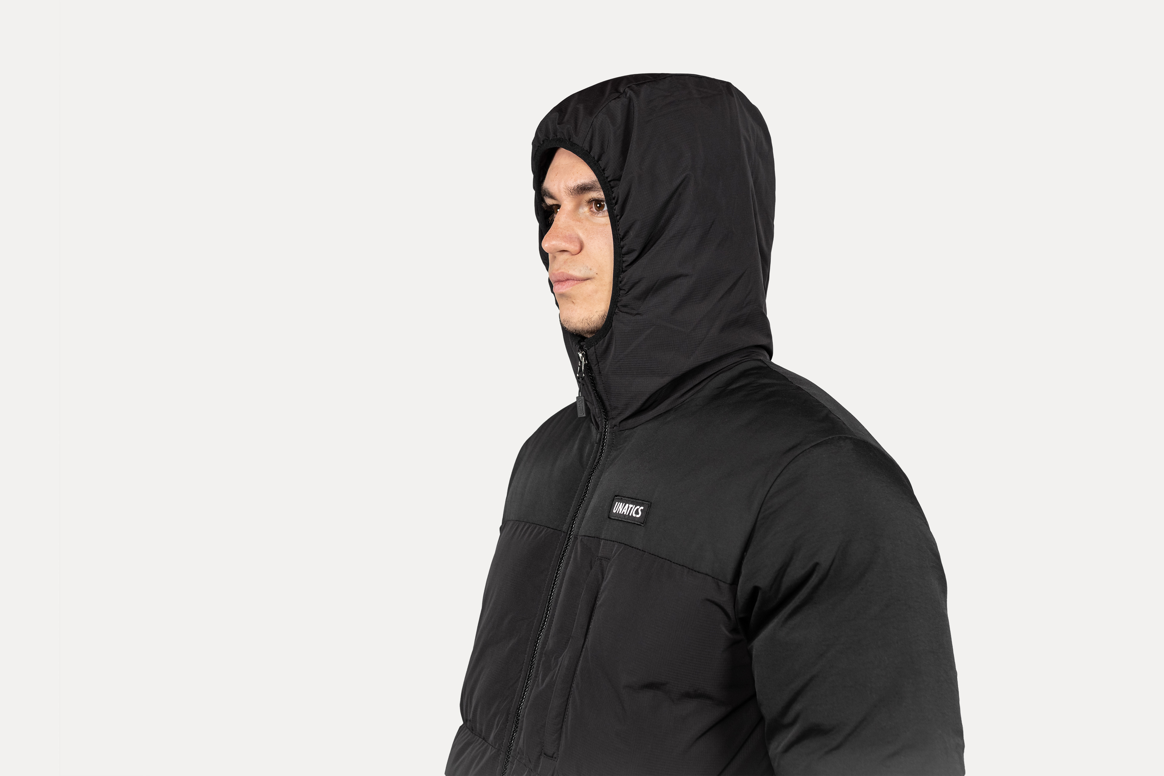 Puffer Jacket 'Italic' black