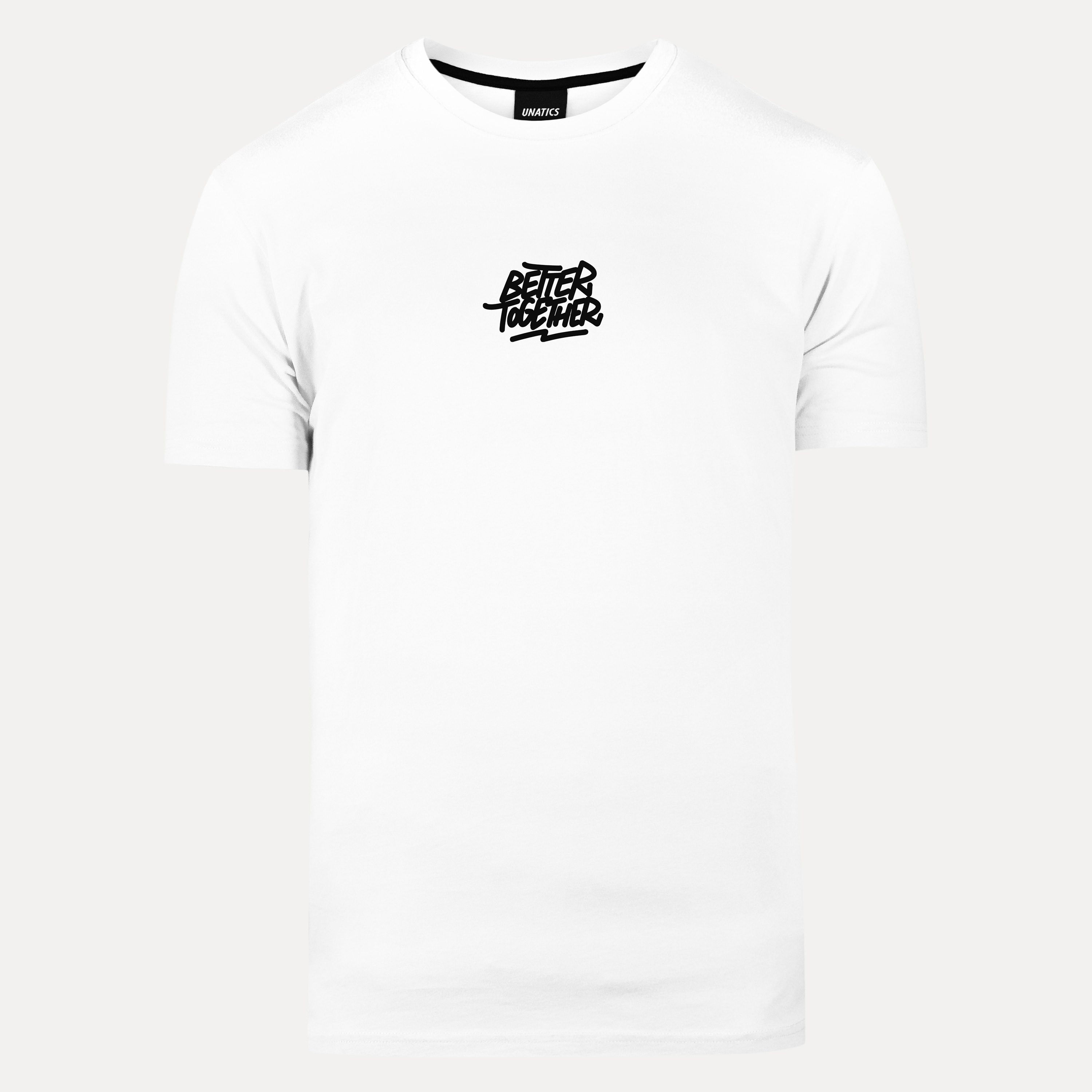 T-Shirt 'United Authentic Fanatic' white