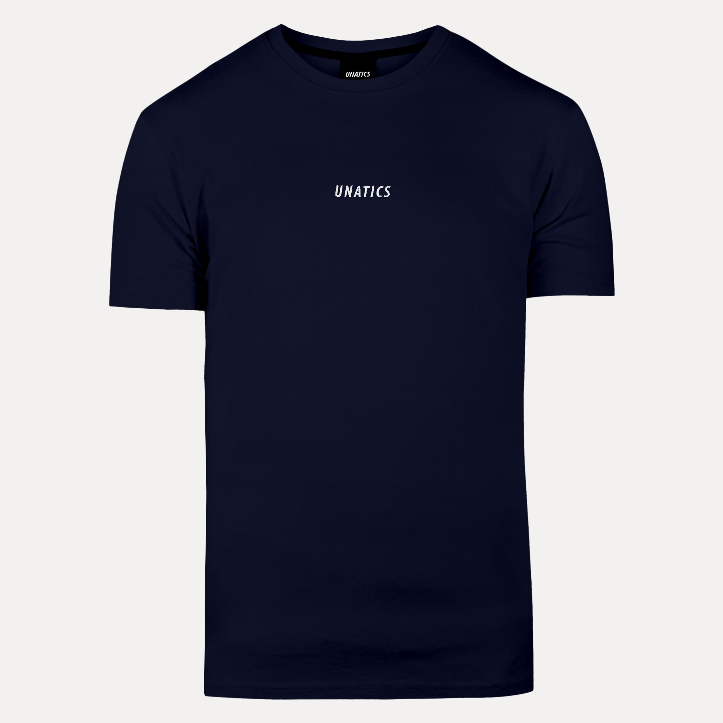 T-Shirt 'Emblem Backprint' navy white