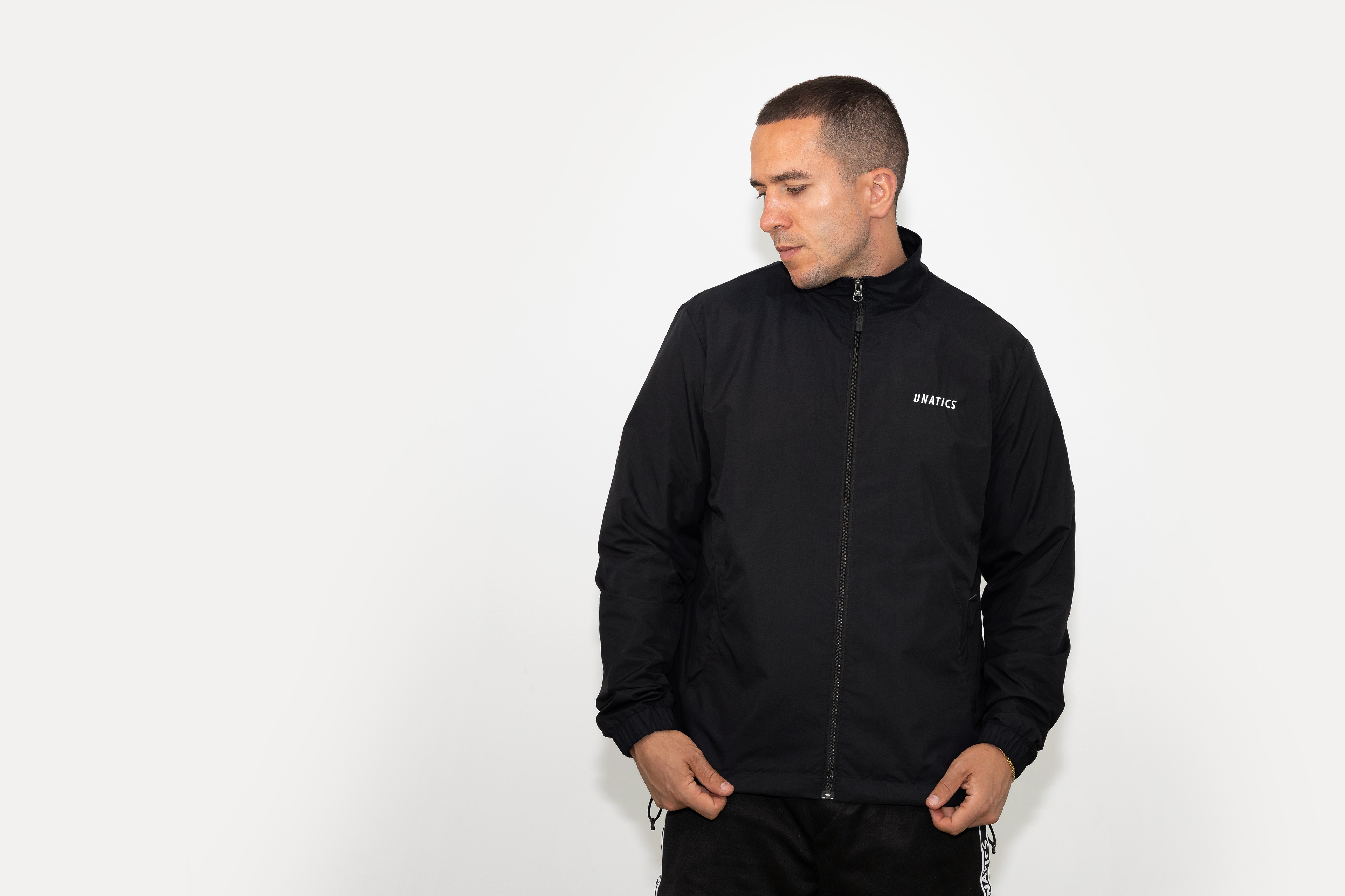 Windrunner Tracktop 'Italic' black