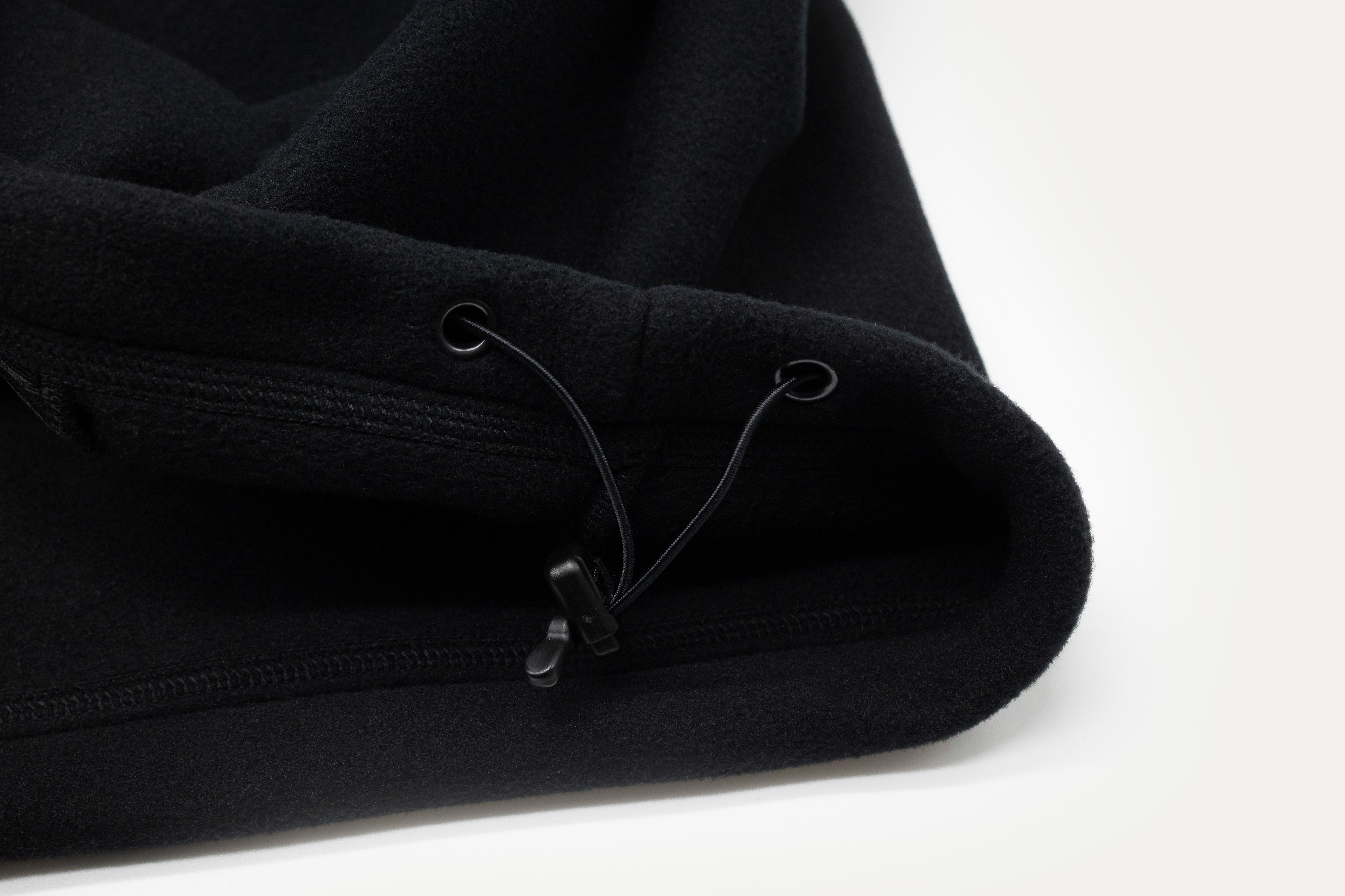Halfzip Fleece 'Italic' black