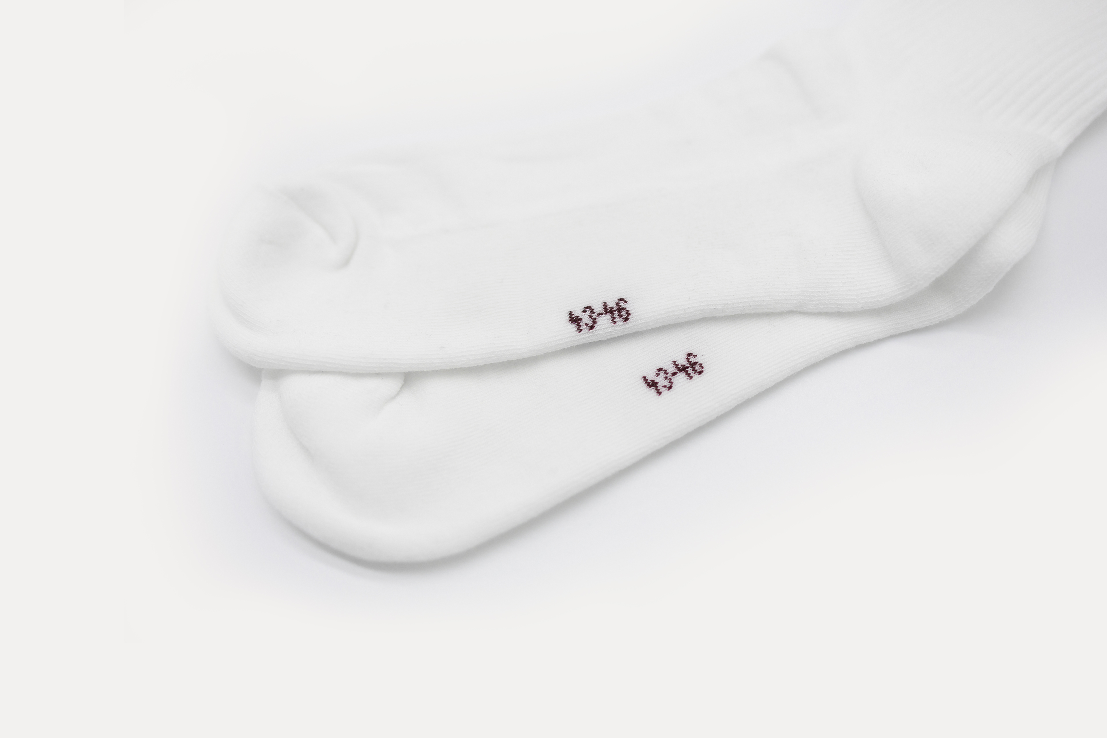 Socken 'Italic' burgundy white