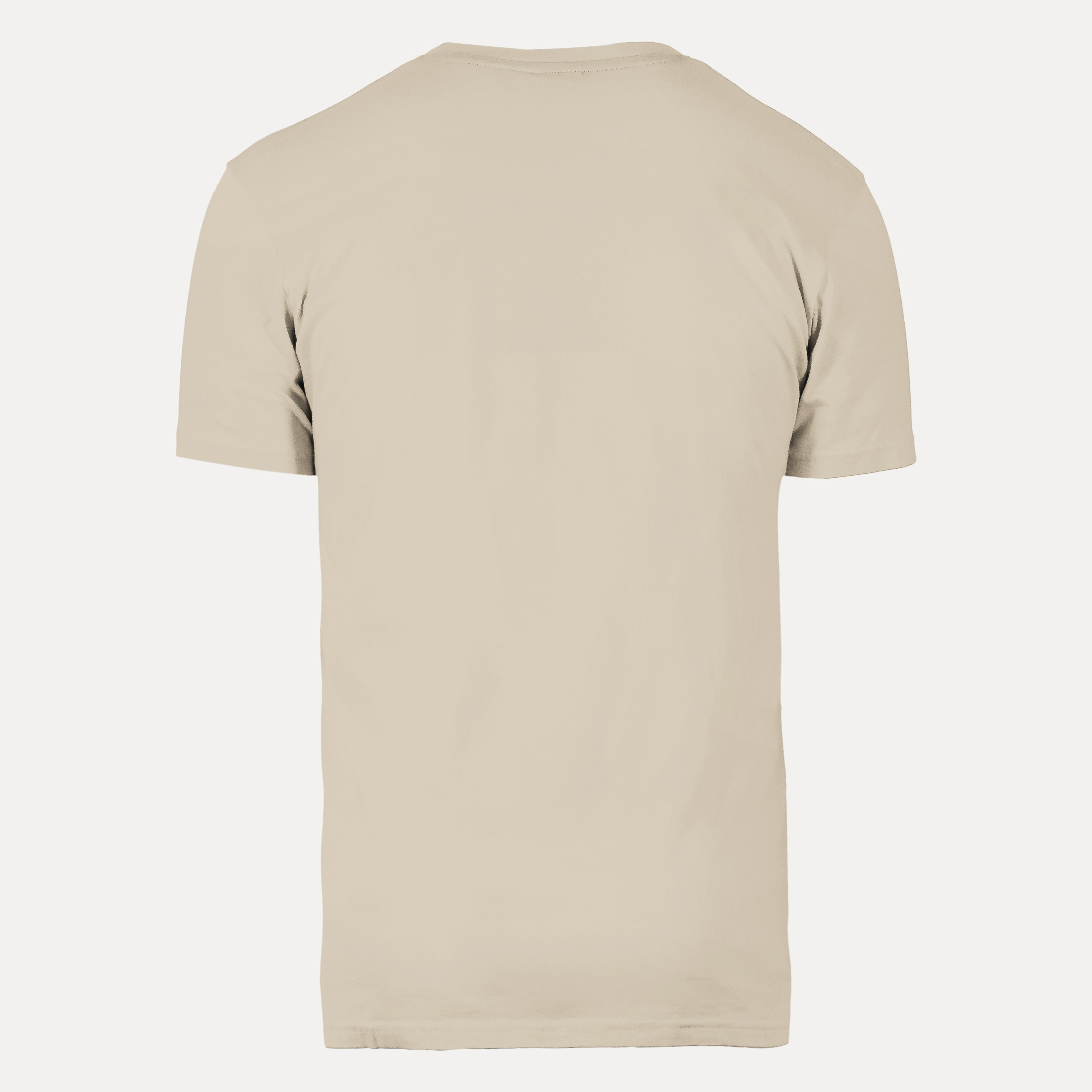 T-Shirt 'Label Italic' beige