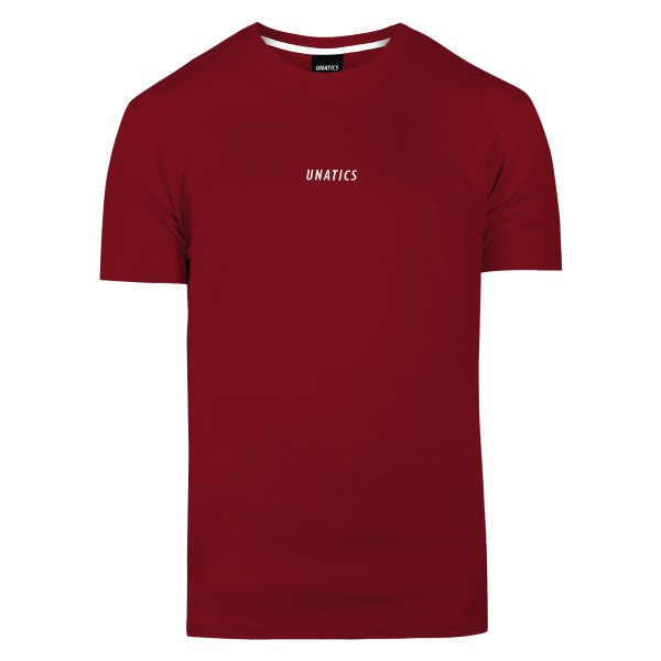 T-Shirt 'Italic' burgundy